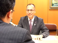 お客様事例対談写真１